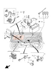 5B2H20210100, Key Set, Yamaha, 2